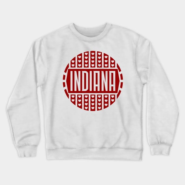 Indiana Crewneck Sweatshirt by colorsplash